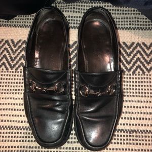GUCCI LEATHER LOAFERS